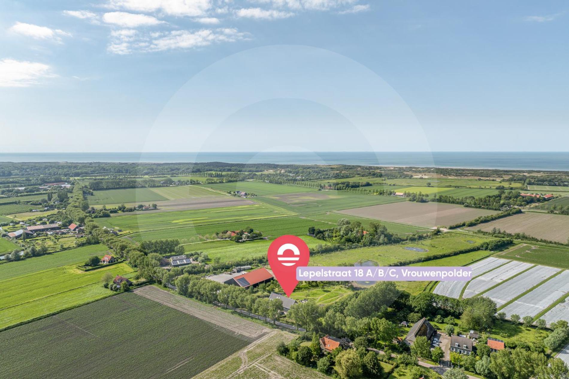 Vakantiehuis - Lepelstraat 18A: 't Blauwtje Vrouwenpolder Buitenkant foto