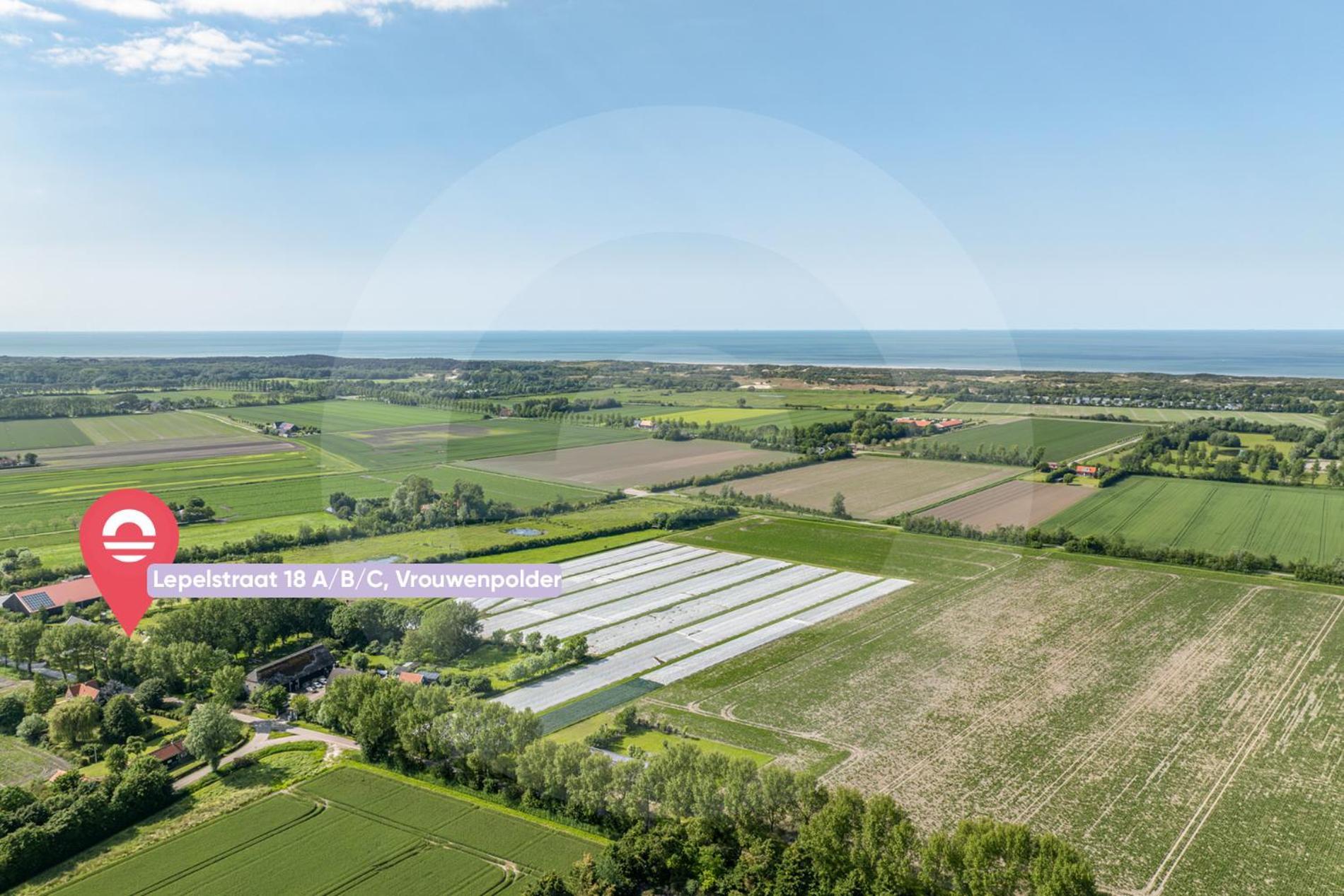 Vakantiehuis - Lepelstraat 18A: 't Blauwtje Vrouwenpolder Buitenkant foto