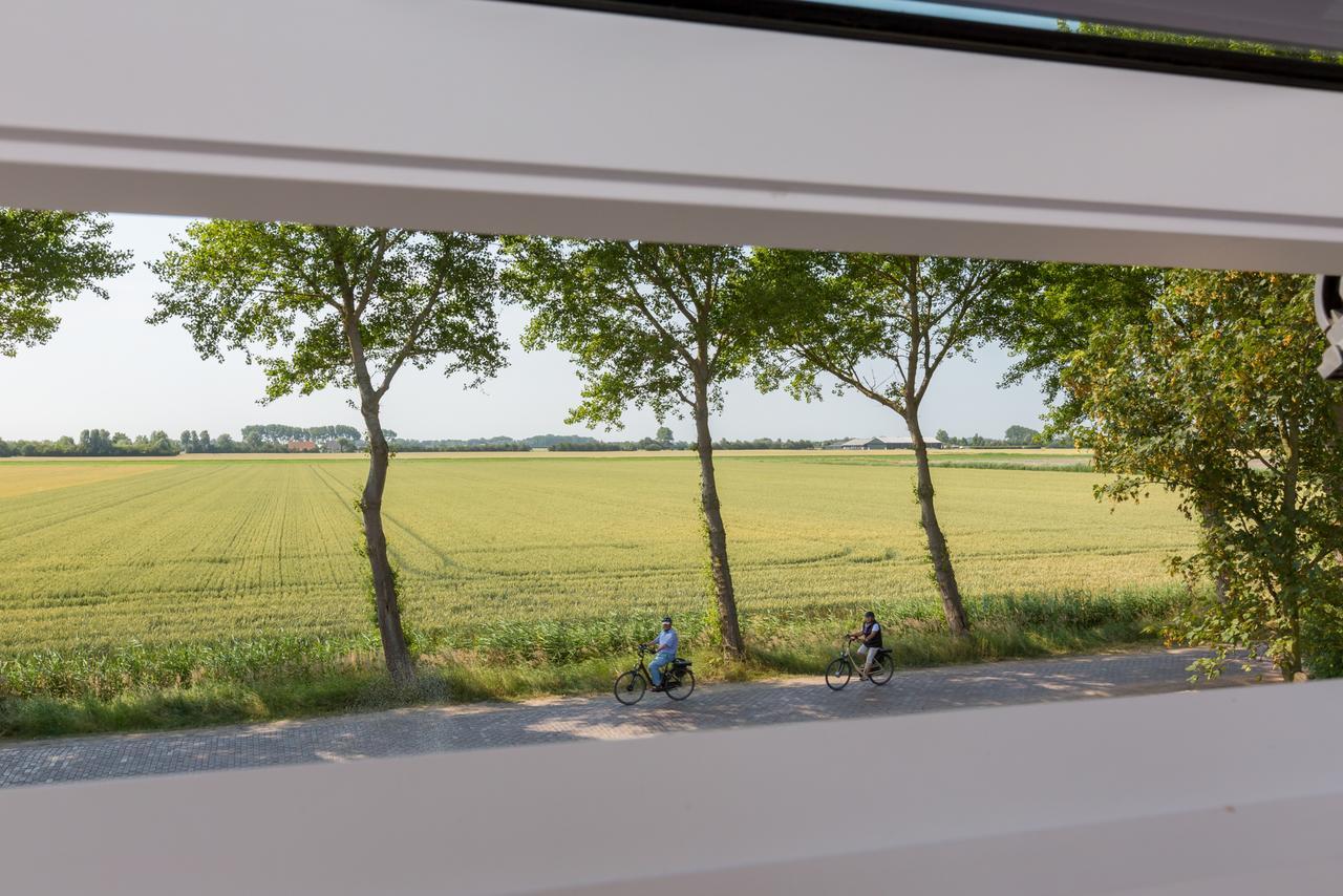 Vakantiehuis - Lepelstraat 18A: 't Blauwtje Vrouwenpolder Buitenkant foto