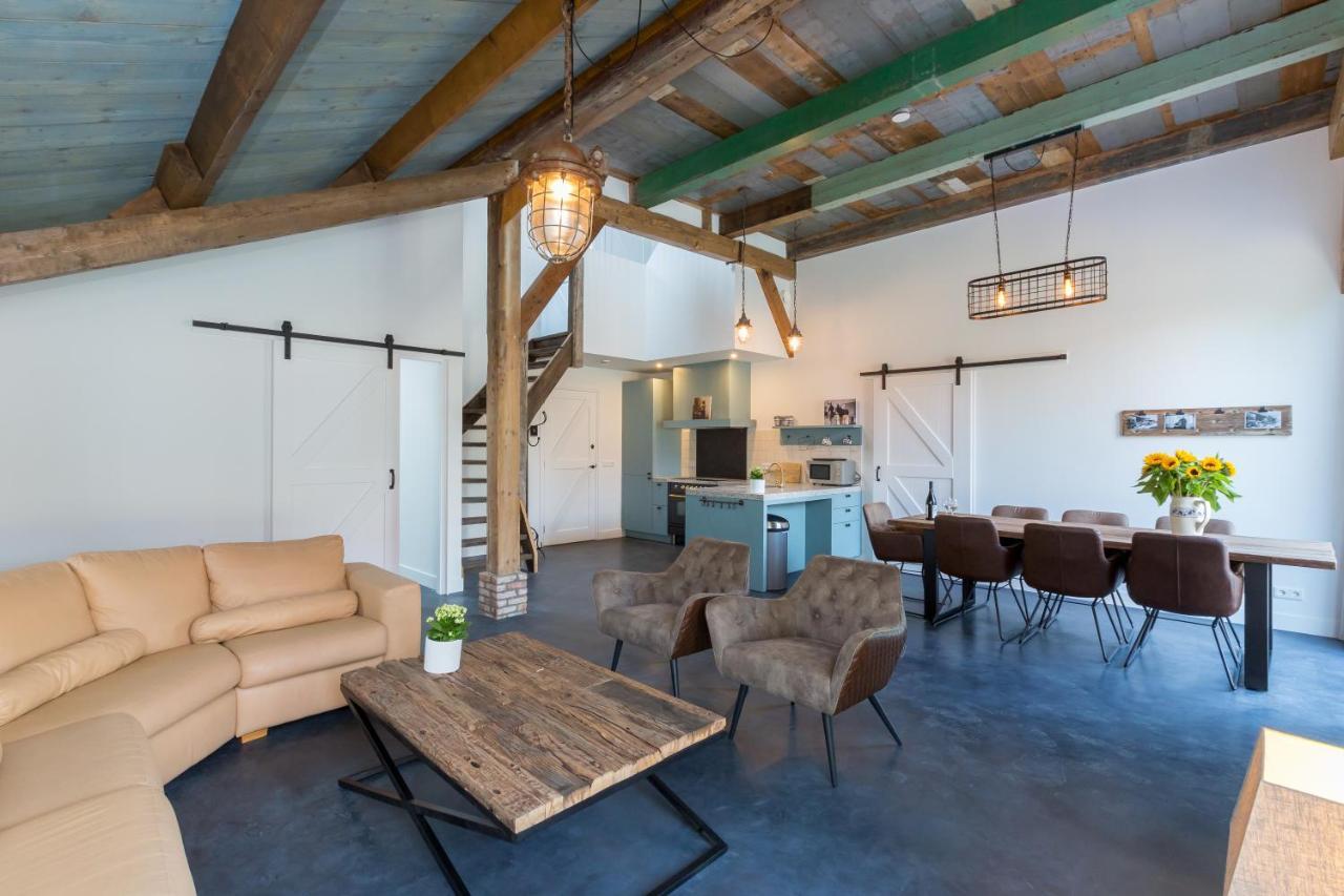 Vakantiehuis - Lepelstraat 18A: 't Blauwtje Vrouwenpolder Buitenkant foto